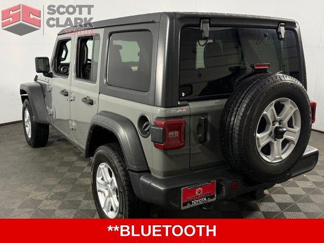 used 2021 Jeep Wrangler Unlimited car, priced at $27,101