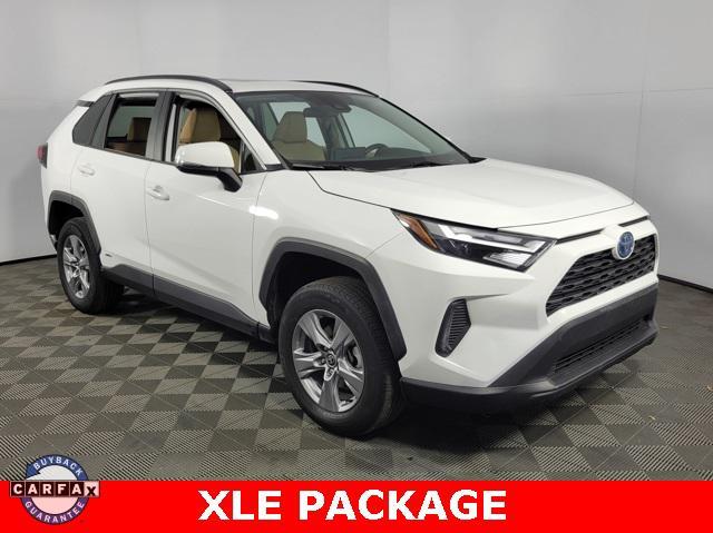 used 2022 Toyota RAV4 Hybrid car, priced at $29,719