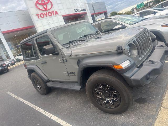 used 2023 Jeep Wrangler car, priced at $28,564