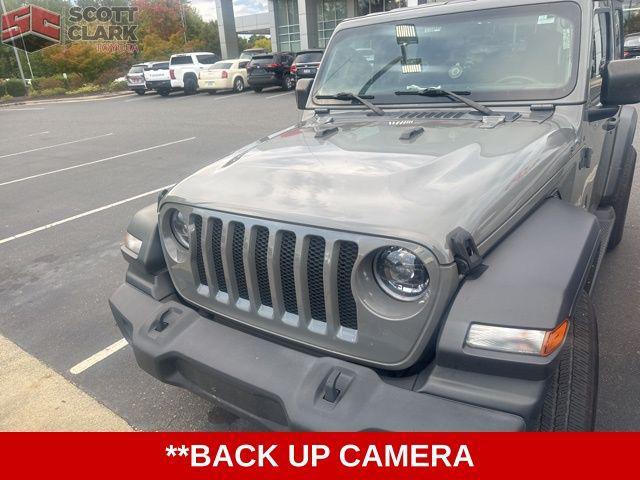 used 2023 Jeep Wrangler car, priced at $28,564
