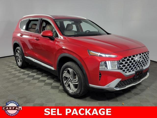 used 2022 Hyundai Santa Fe car, priced at $23,648