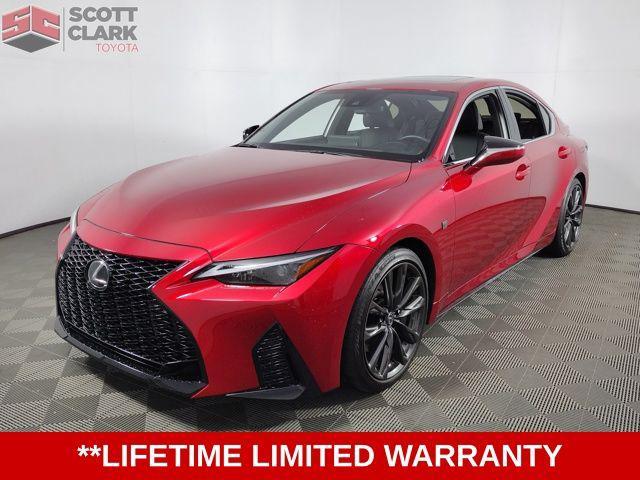 used 2024 Lexus IS 350 car, priced at $43,716