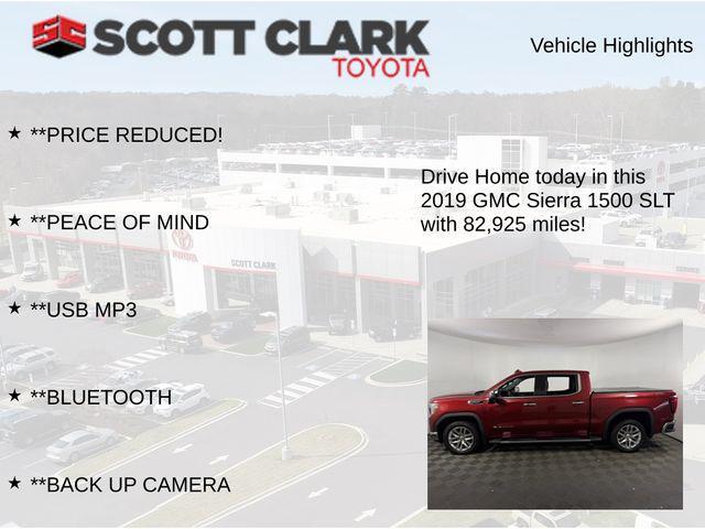 used 2019 GMC Sierra 1500 car, priced at $34,195