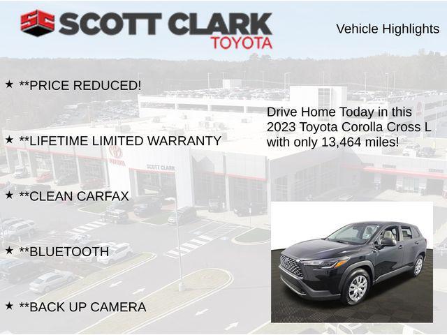 used 2023 Toyota Corolla Cross car, priced at $24,062