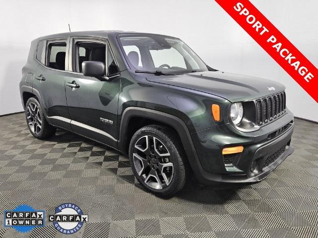 used 2021 Jeep Renegade car, priced at $18,287