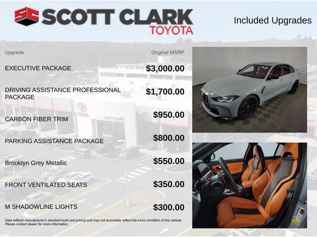 used 2021 BMW M3 car, priced at $69,479