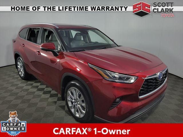 used 2024 Toyota Highlander Hybrid car, priced at $49,124