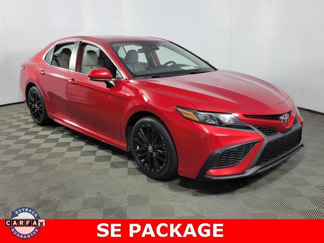 used 2021 Toyota Camry car, priced at $21,556