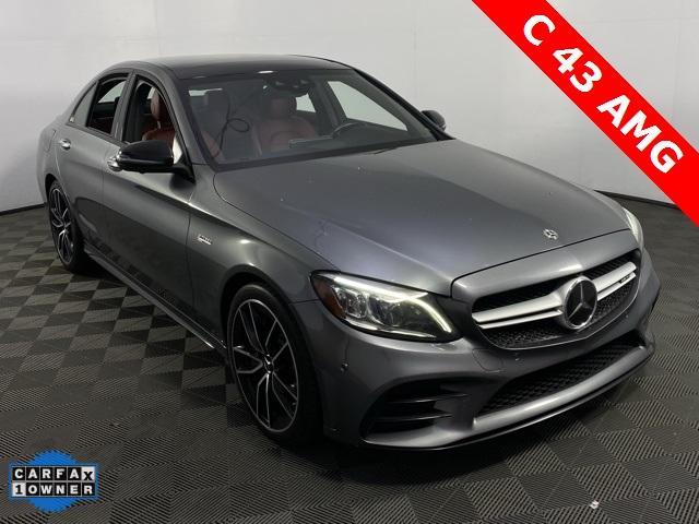 used 2020 Mercedes-Benz AMG C 43 car, priced at $36,987