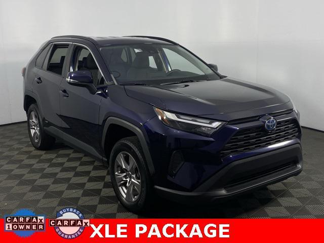 used 2022 Toyota RAV4 Hybrid car, priced at $30,589