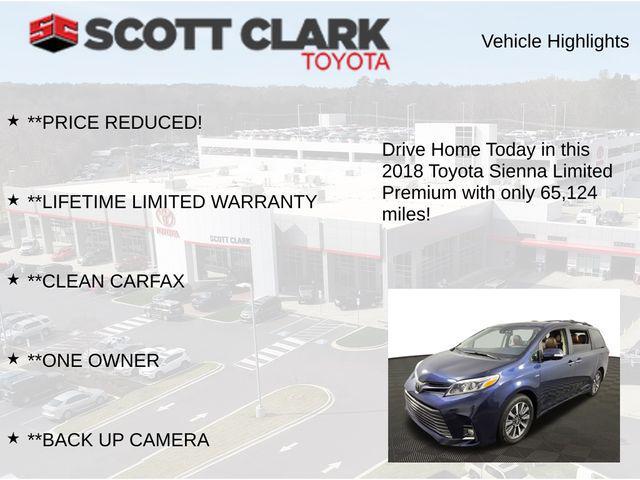used 2018 Toyota Sienna car, priced at $29,067