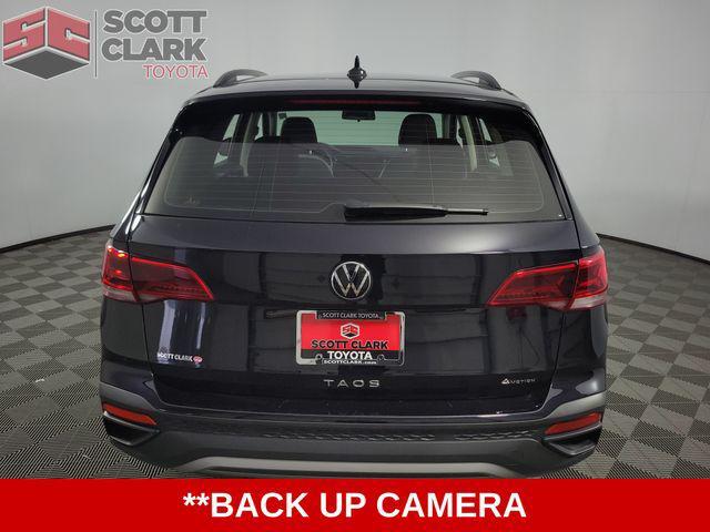 used 2022 Volkswagen Taos car, priced at $17,736