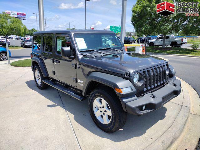 used 2018 Jeep Wrangler Unlimited car, priced at $25,132
