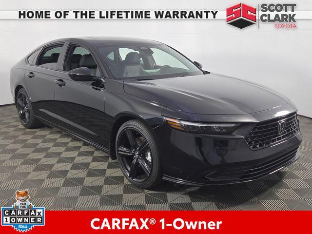 used 2025 Honda Accord Hybrid car, priced at $30,577