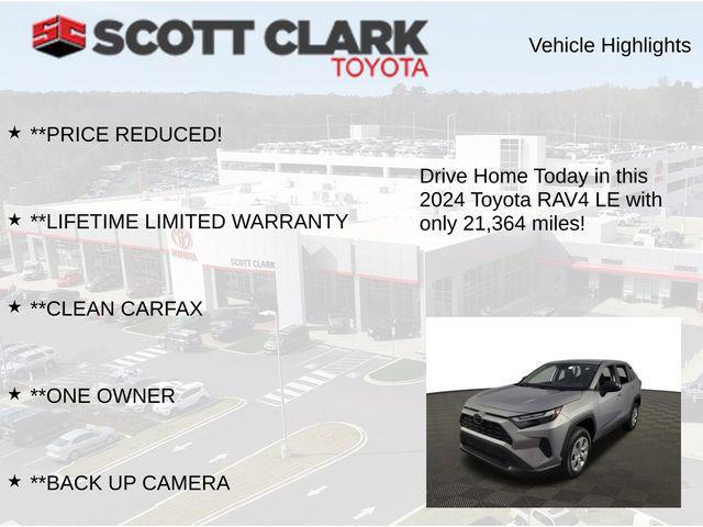 used 2024 Toyota RAV4 car, priced at $25,935
