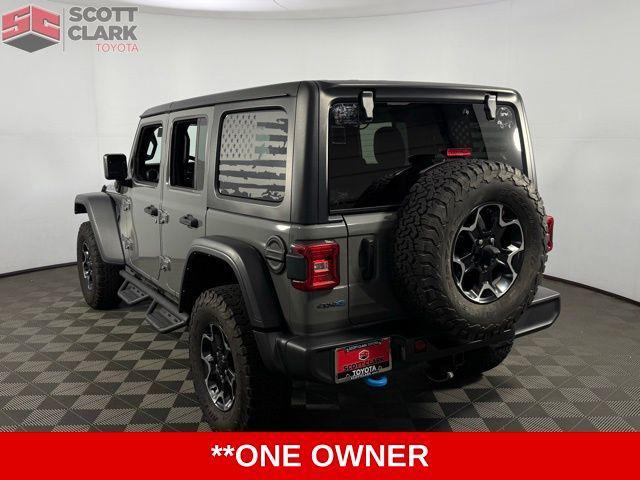 used 2022 Jeep Wrangler Unlimited 4xe car, priced at $33,125