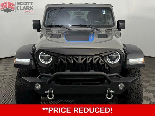 used 2022 Jeep Wrangler Unlimited 4xe car, priced at $33,125