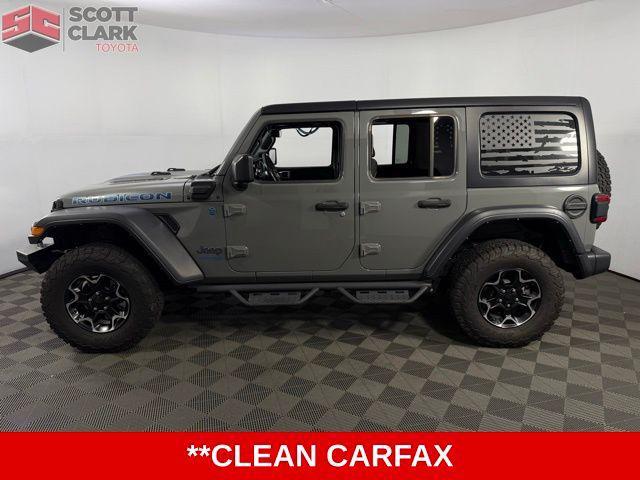 used 2022 Jeep Wrangler Unlimited 4xe car, priced at $33,125
