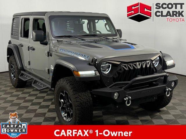 used 2022 Jeep Wrangler Unlimited 4xe car, priced at $33,125