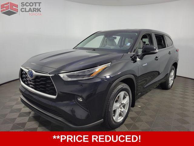 used 2021 Toyota Highlander Hybrid car, priced at $28,486