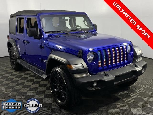 used 2018 Jeep Wrangler Unlimited car, priced at $25,070