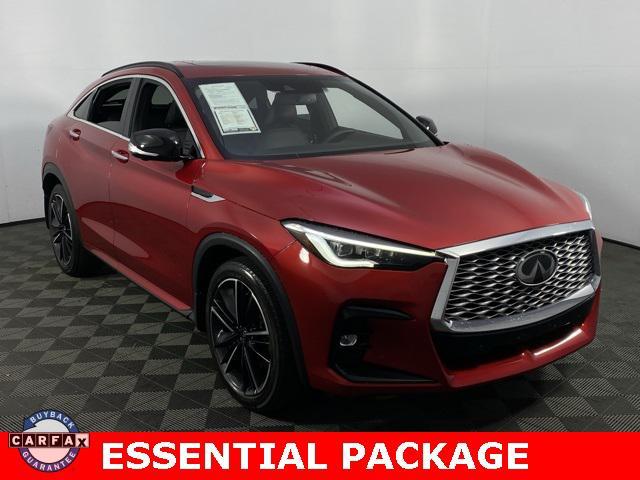 used 2022 INFINITI QX55 car, priced at $33,147