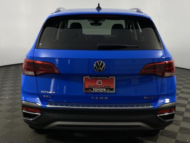 used 2022 Volkswagen Taos car, priced at $22,453