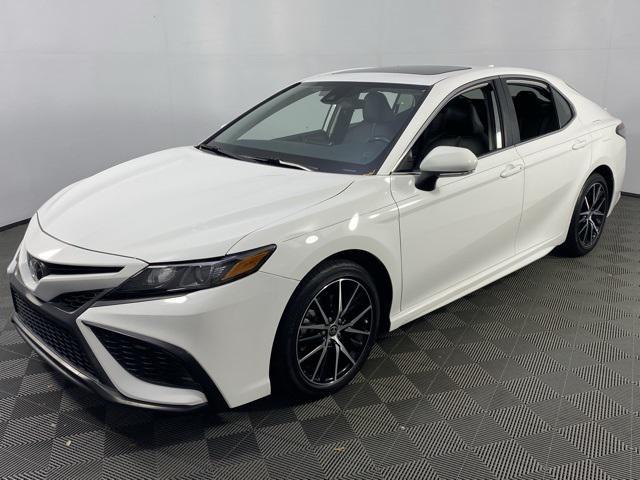 used 2021 Toyota Camry car, priced at $23,675