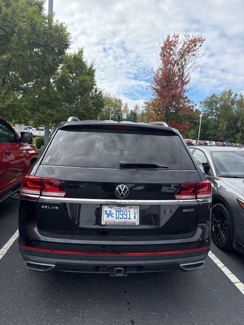 used 2021 Volkswagen Atlas car, priced at $25,620