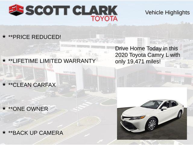 used 2020 Toyota Camry car, priced at $20,663