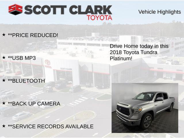 used 2018 Toyota Tundra car, priced at $32,101