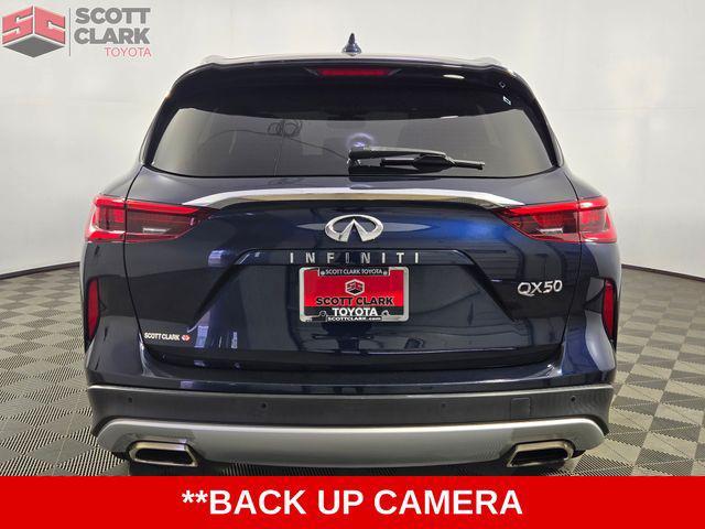 used 2021 INFINITI QX50 car, priced at $23,375