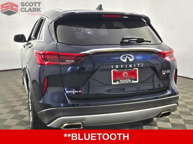 used 2021 INFINITI QX50 car, priced at $23,375