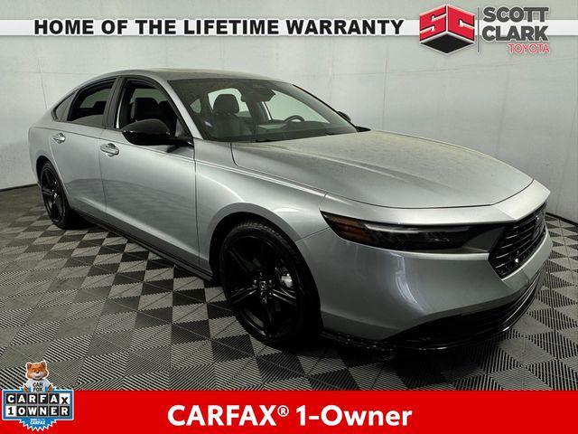 used 2023 Honda Accord Hybrid car, priced at $31,350