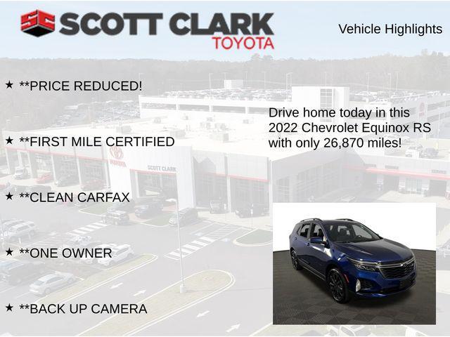 used 2022 Chevrolet Equinox car