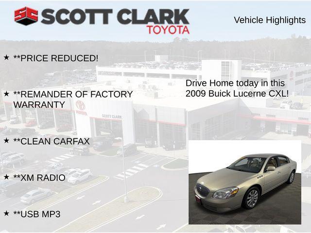 used 2009 Buick Lucerne car, priced at $8,995