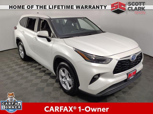 used 2023 Toyota Highlander Hybrid car, priced at $30,276