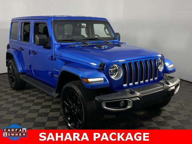 used 2021 Jeep Wrangler Unlimited car, priced at $33,852