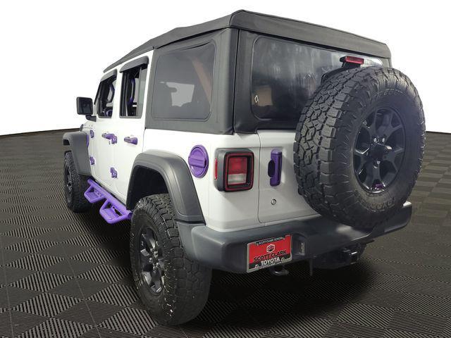 used 2021 Jeep Wrangler Unlimited car, priced at $26,696