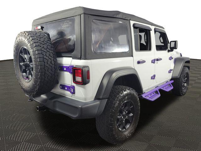 used 2021 Jeep Wrangler Unlimited car, priced at $26,696