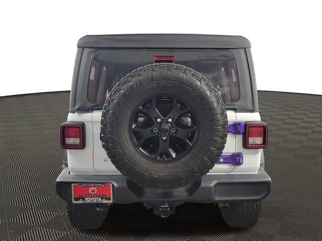 used 2021 Jeep Wrangler Unlimited car, priced at $26,696