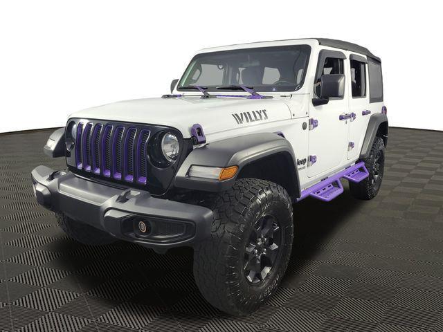 used 2021 Jeep Wrangler Unlimited car, priced at $26,696