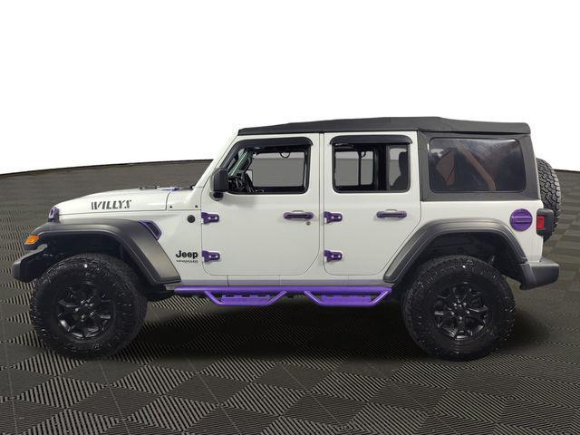 used 2021 Jeep Wrangler Unlimited car, priced at $26,696