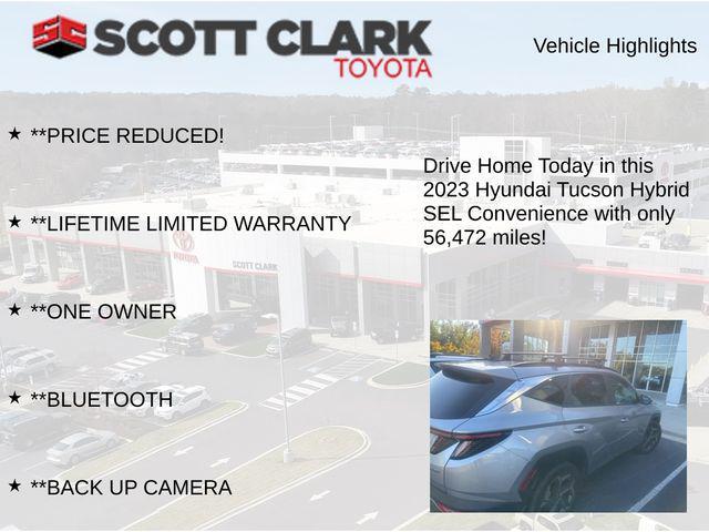 used 2023 Hyundai TUCSON Hybrid car, priced at $23,690