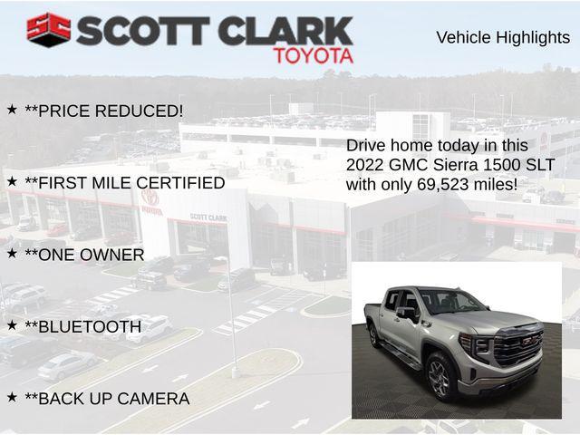 used 2022 GMC Sierra 1500 car, priced at $39,025