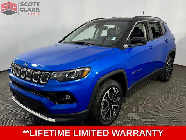 used 2022 Jeep Compass car, priced at $22,508