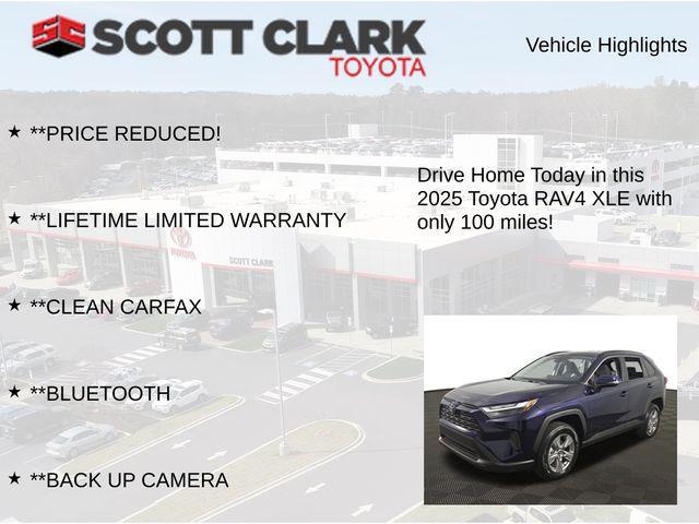 used 2025 Toyota RAV4 car, priced at $30,882