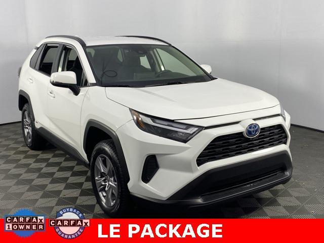 used 2023 Toyota RAV4 Hybrid car, priced at $32,102