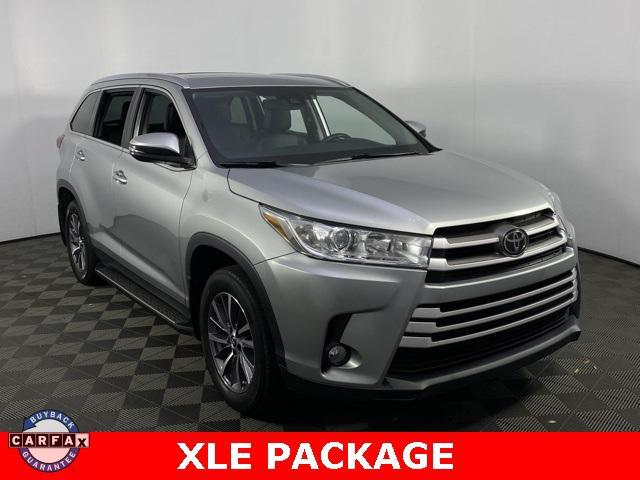 used 2019 Toyota Highlander car, priced at $26,156