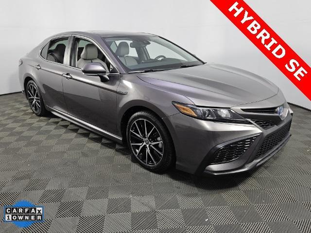 used 2021 Toyota Camry Hybrid car, priced at $26,643